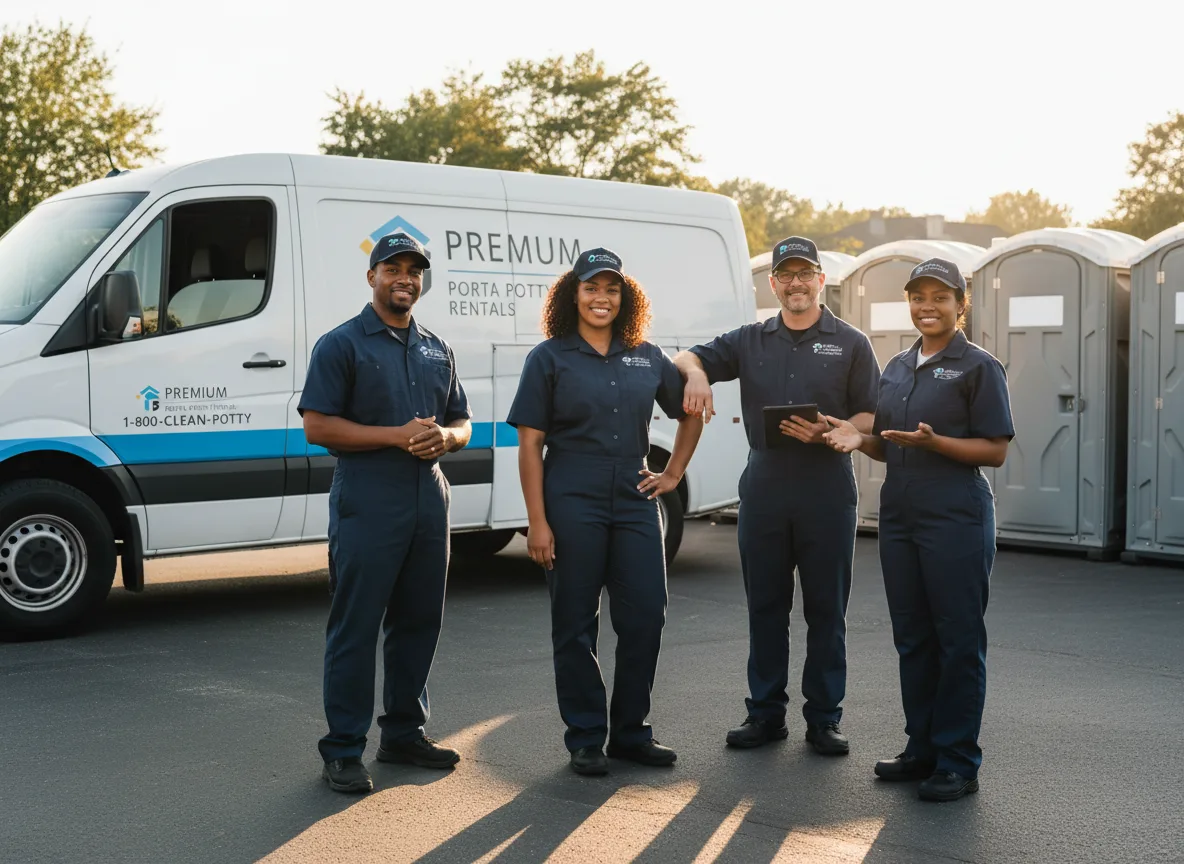 VIP Portable Toilets company in Rowe, VA